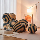 Nordic Luxury Hug Chair for Mom – Cozy Compressed Single Sofa for Living Room, Balcony & Lounge